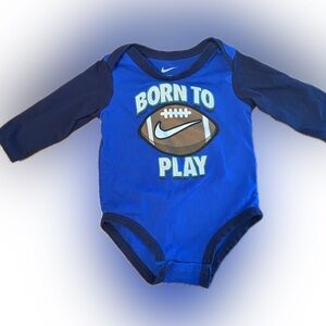 Nike Blue Bodysuit Born to Play